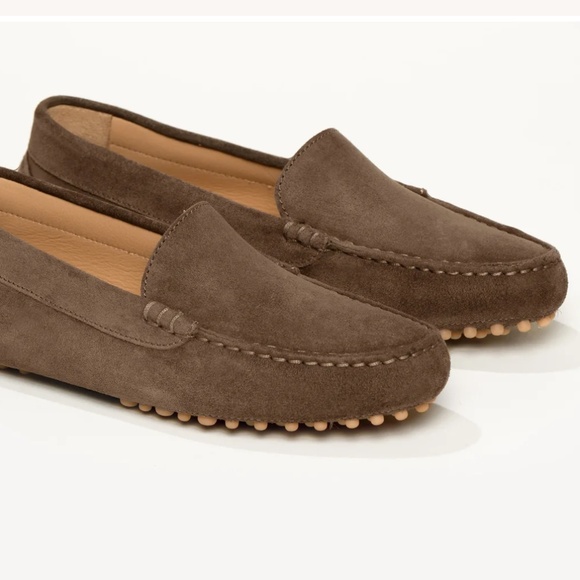 M. Gemi The Felize driving moccasin Mushroom 40.5 - Picture 2 of 8